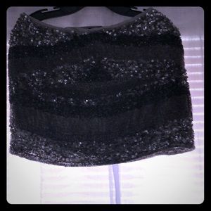 Zara sparkling skirt